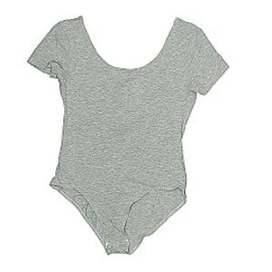 Divided HnM grey leotard one-piece body suit